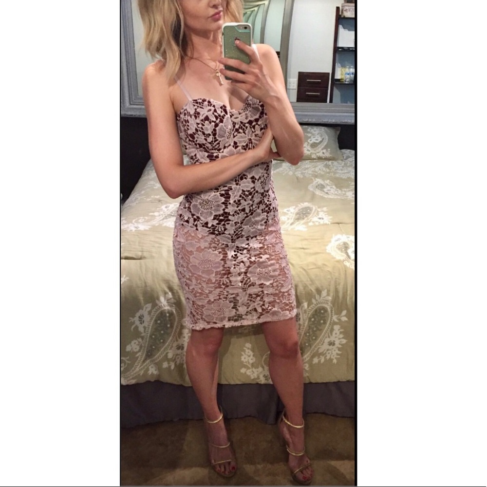 Charlotte Russe sexy lace dress